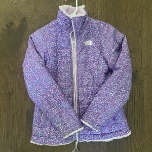 The North Face Purple Winter Coat